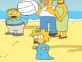 The Simpsons Beach Volleyball