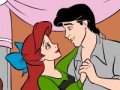 Princess Ariel and Eric Online Coloring