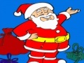 Nice Santa Clause coloring game