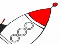 Rocket coloring game