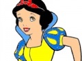 Snow White and the Bird: Coloring