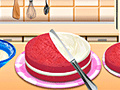 Red Velvet Cake Cooking