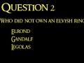 Lord of The Rings Quiz