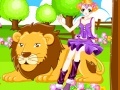 Princess With Lion