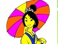 Princess Mulan Coloring