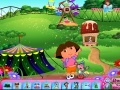 Dora at the theme park