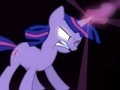 My little pony. Twilight Sparkle vs Trixie