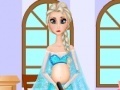 Pregnant Elsa Room Cleaning
