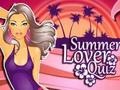 Summer Lover Quiz