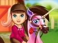 Baby Barbie Superhero Pony Caring