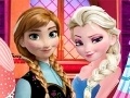 Elsa and Anna Prom Prep