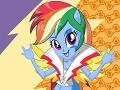 Equestria Girls: Rainbow Rocks - Rainbow Dash Dress Up
