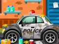 Clean up police car