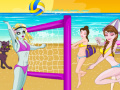 Princess Vs Monster High Beach Voleyball