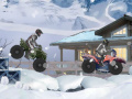 Snow racing ATV
