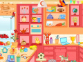 Messy kitchen hidden objects New version