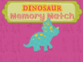 Dinosaur Memory Match