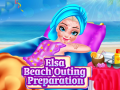 Elsa Beach Outing Preparation