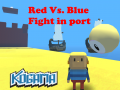 Kogama: Red Vs. Blue Fight in port