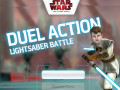 Star Wars Duel Action Lightsaber 