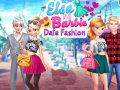 Elsa and Barbie Date Fashion
