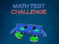 Math Test Challenge