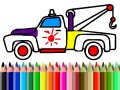 Back To School: Trucks Coloring