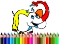 Back To School: Elephant coloring