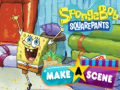 Spongebob squarepants make a scene
