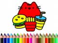 Back To School: Cute Cats Coloring