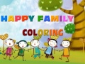 Happy Family Coloring 