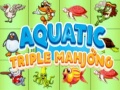 Aquatic triple mahjong