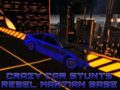 Crazy Car Stunts: Rebel Martian Base