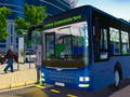 City Coach Bus Passenger Driving:Bus Parking 2021 