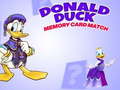 Donald Duck memory card match
