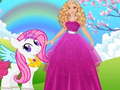 Barbie and Pony Dressup
