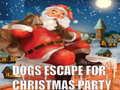 Dogs Escape For Christmas Party