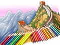 Coloring Book: The Great Wall
