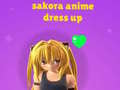 Sakora Anime Dress Up