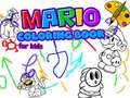 Mario Coloring Book for kids