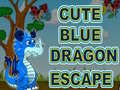 Cute Blue Dragon Escape