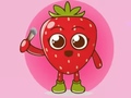 Coloring Book: Delicious Strawberries