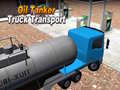Oil Tanker Truck Transport