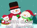 Santa Claus and Snowman Jigsaw