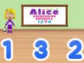 World of Alice  Sequencing Numbers