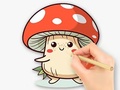 Coloring Book: Mushroom
