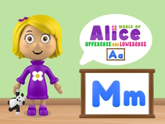 World of Alice Uppercase and Lowercase