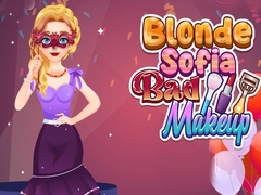 Blonde Sofia Bad Makeup