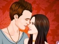 Vampire Couple Love Kiss