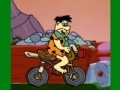 Flintstones biking